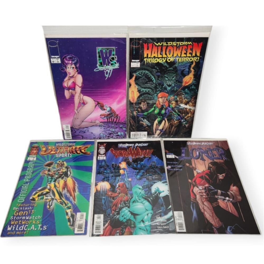 Wildstorm Spotlight, Ultimate Sports, Halloween & Swimsuit Lot 1997 Comics NM